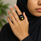 🕌 Bague Tasbih Intelligente – Compteur de Zikr Numérique en 3 couleurs