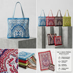 Tapis de Prière + Tote Bag Assorti — Le Compagnon du Vendredi